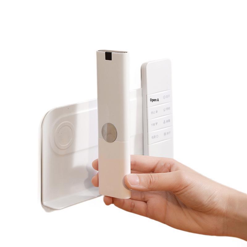 Magnetic Wall-Mount Rack for TV & AC Remotes – No-Drill Installation