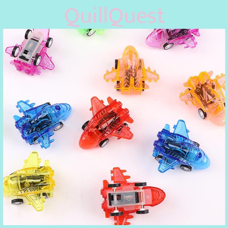 Transparenter, einziehbarer Spielzeugflieger für Kinder mit Hand-Auge-Koordinationsentwicklung für Kinder und Elternspaß