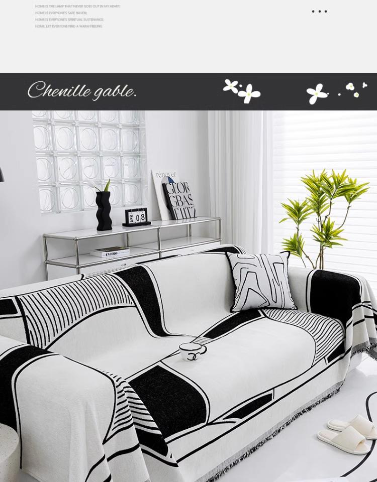 2026 New Style Universal Chenille Sofa Cover: Four Seasons Full-Cover, One-Piece Seat Cushion