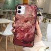 Yinuoda Elegant Pink Purple Peony Flower Onthe Vase Phone Case for iPhone 11 12 13 mini pro XS MAX 8 7 6 6S Plus X 5S SE 2020 XR