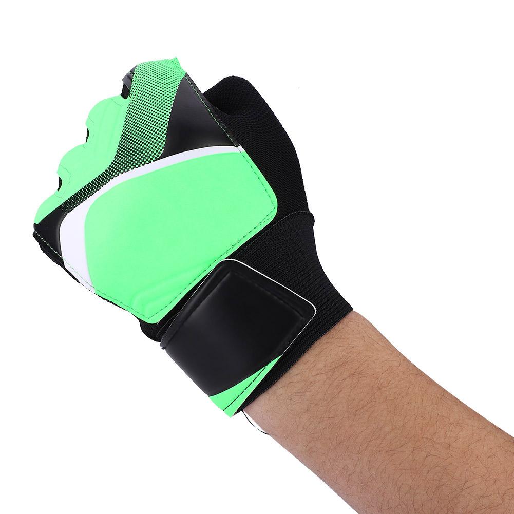 Kids Children Goalkeeper Glove NOn Slip Latex Soccer Finger Gloves