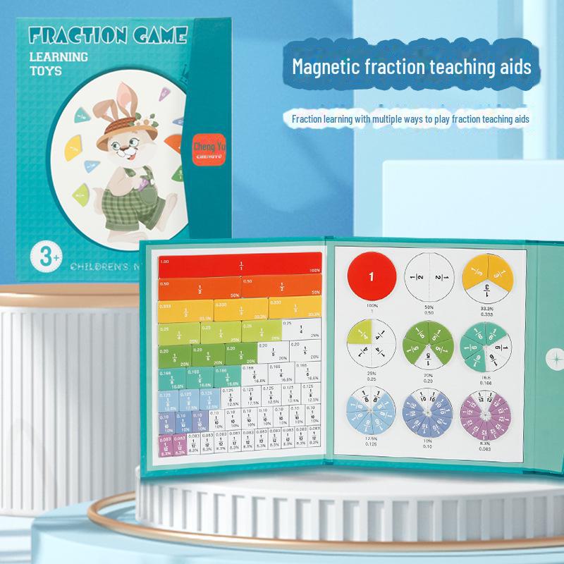 

Демонстрационная пластина с магнитными дробями для уроков математики в 3-м классе: Пособие по обучению сложению и вычитанию