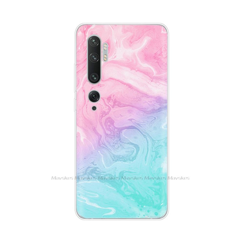 Case for Xiaomi Mi Note 10 Pro Case Soft TPU Silicon Cover for Xiomi Mi Note 10 Note10 Pro Case Coque Bumper Shockproof Shell