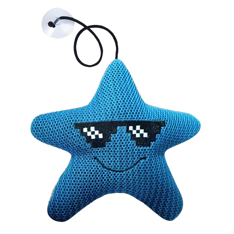 

Marine Fish Shape Scum Absorber for Hottubs Pool Descaling Sponge Ball for BathTubs Protects Surfaces from Scratches