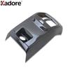 For Ford Focus      Carbon Fiber Car Armrest Rear Air Condition Vent Outlet Cover Trim Interior Accessories