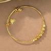 Adjustable Beaded Bracelet Heart Shape Bangles Fashion Accessory Wristband  Women Jewelry
