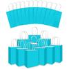 Qiqee 24PCS Medium Gift Bag with Handles Bulk 11"x5"x8" Gift Bags Light Green Bags Multiple Uses (Medium Size)