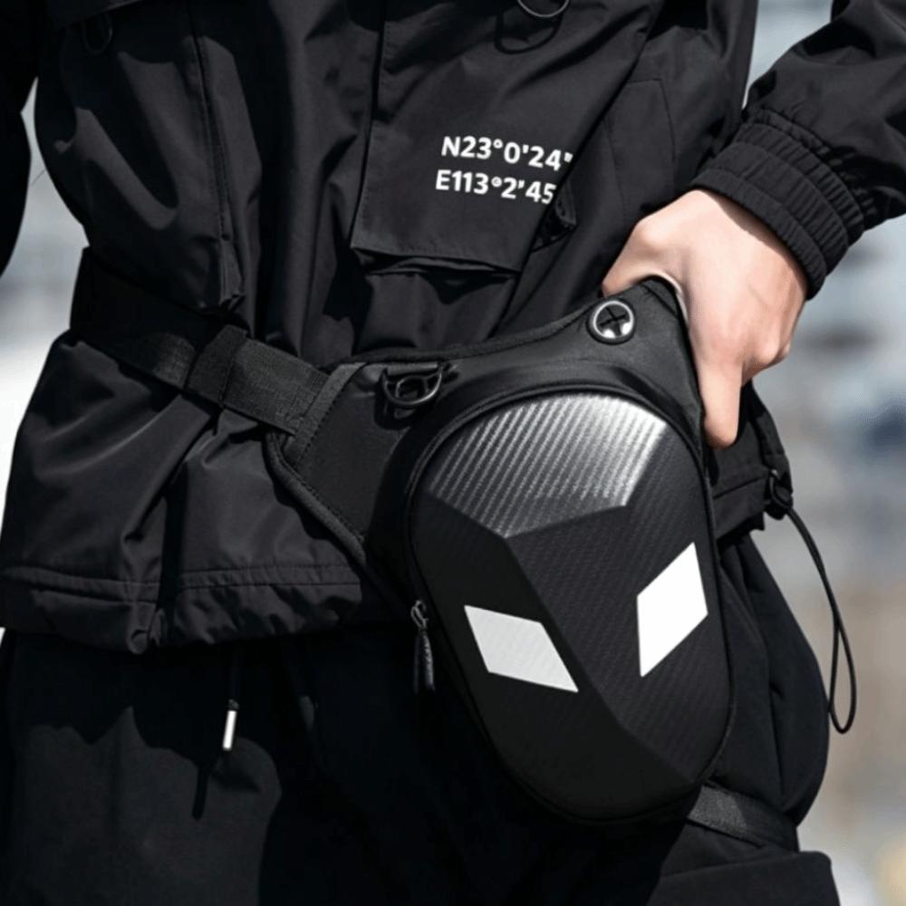 Waterproof Motorcycle Leg Bag Hard Shell Rider Bag Motorcycle Equipment Waist Pack  Cycling