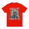 2026 Born To Shit Forced To Wipe Funny Hard Skeleton Meme T Shirts Men Women Clothing Fashion Short Sleeve Cotton Oversized T-shirts Casual Tee Top