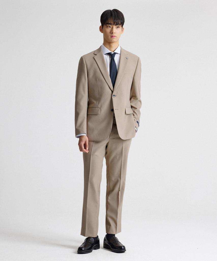 Stco Extra Fine Wool 31% Comfort Suit Set_Beige (Classic Fit)_Ssjva61Set