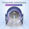 High-Power Wall-Mountable Desktop Fan with Type-C Charging & Digital Display
