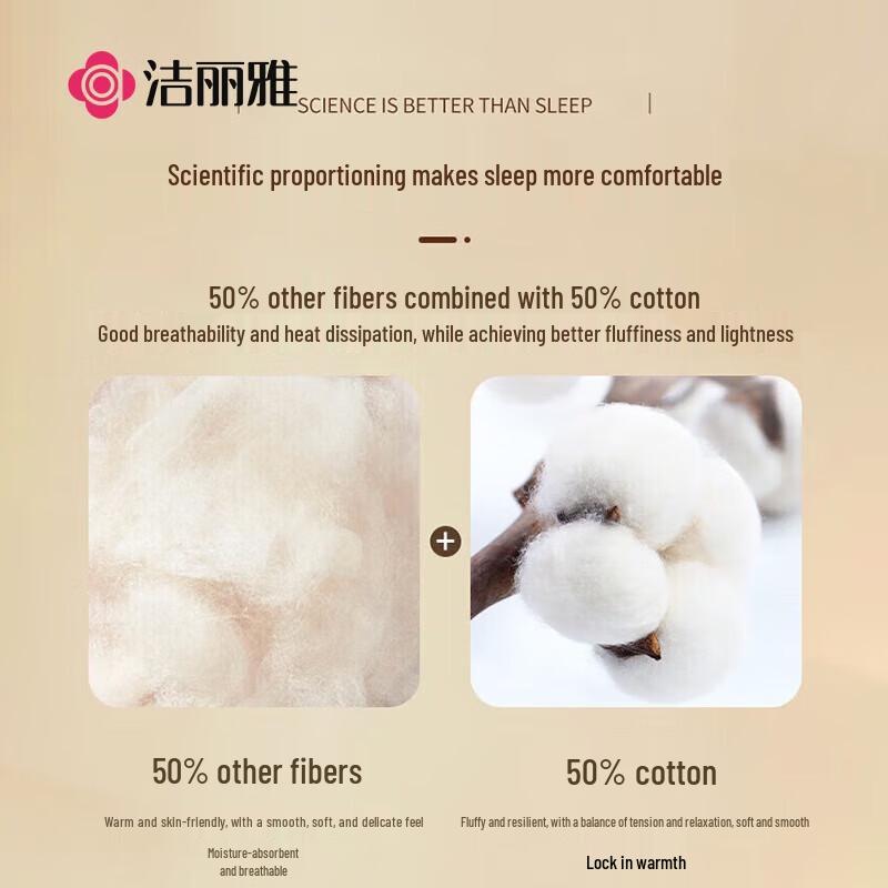 Jieliya Xinjiang Long-Staple Cotton All-Season Quilt Insert