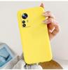 Liquid Silicone Case for Xiaomi Redmi Note 12s Lens Protection Shockproof Cover For Redmi Note12s Note 12 S Matte Case Couqe