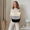 COTTON LAUNDRY BASKET 30x30cm FOR HANDMADE PREMIUM TOYS