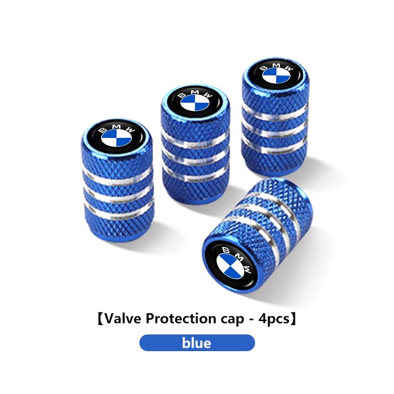 

4pcs Car Tire Stem Valve Caps Dustproof Caps Cover Accessories For BMW X3 X5 M5 M3 E46 E90 E60 F10 E39 F30 E36 G30 E87 E70