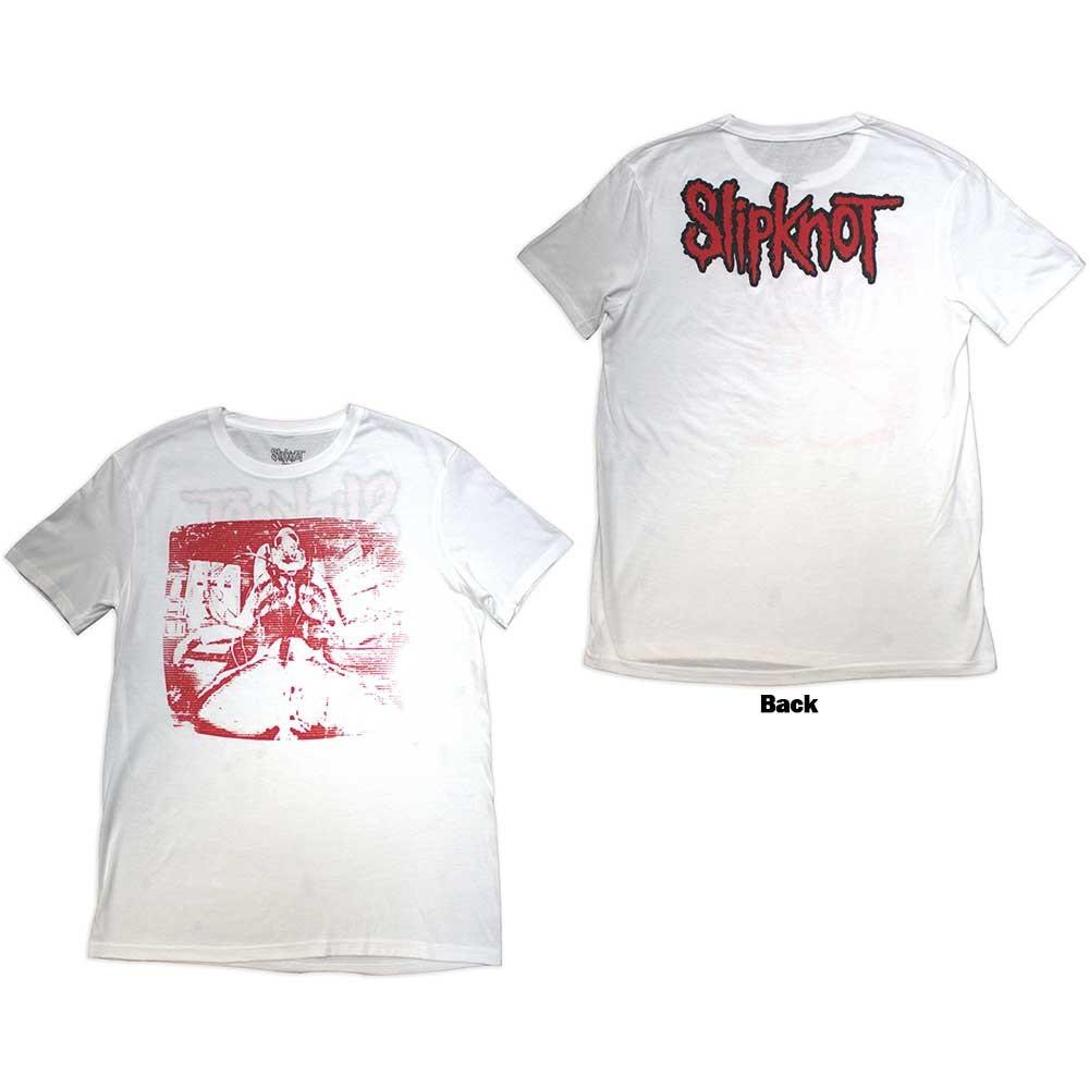 Slipknot T-Shirt: Chair Graphic (Back Print) OFFICIAL NEW M