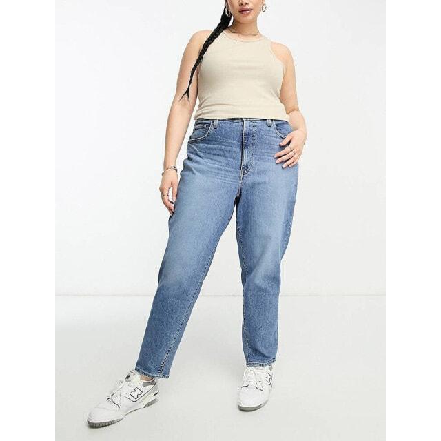 

Темно-синие джинсы Levi s Plus в стиле 80-х годов