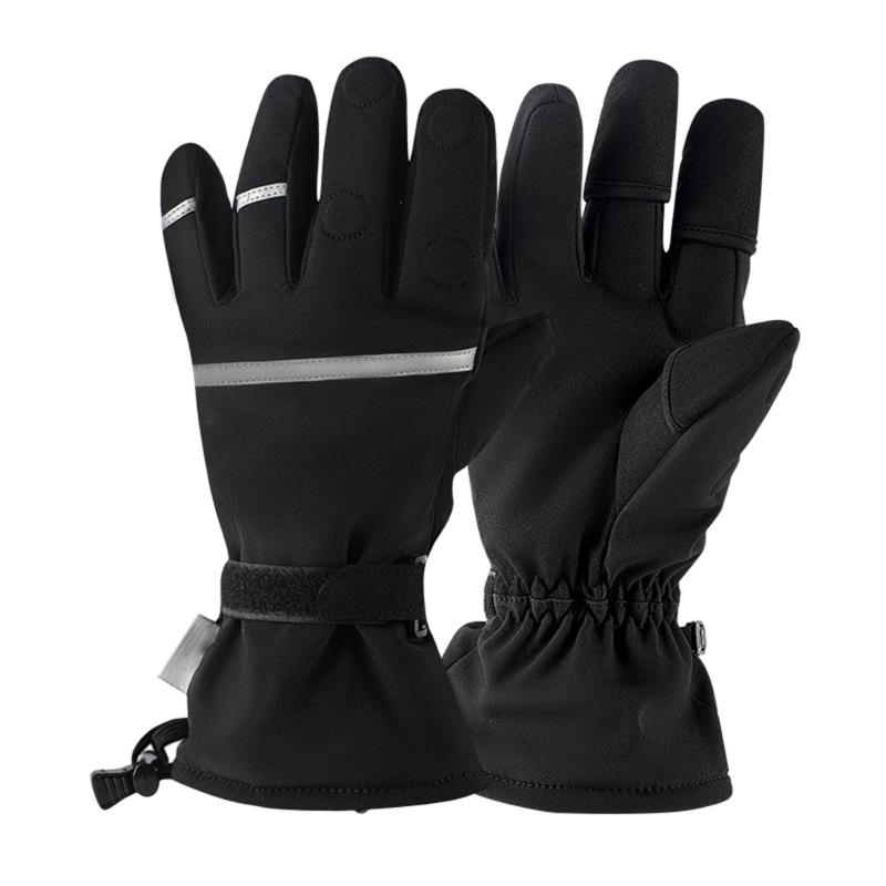 

Photography Glove Drones Gloves for Remote Control Winter Mittens Outdoor Camera Gloves Multifunction Windproof Mitts L