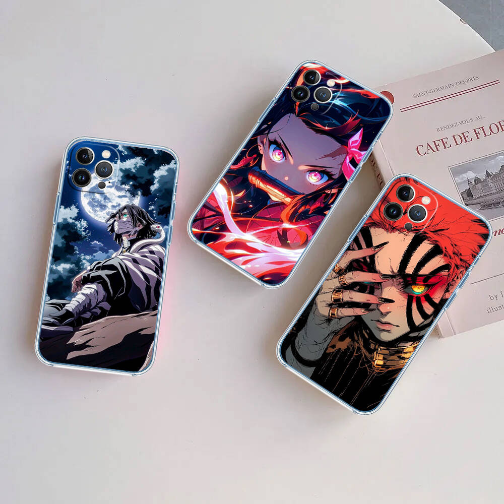 Demon Slayer Case for Motorola G10 G20 G04 E30 E40 E22 E20 E13 E15 G22 G23 G05 G75 G35 G55 E22S E7 G6 G7 G8 G9 Plus Power Play