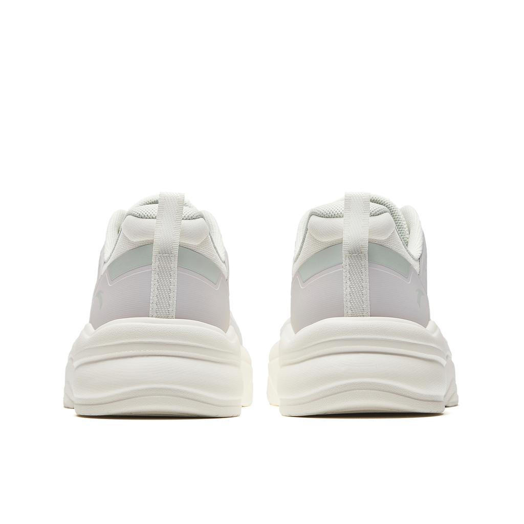 Anta Comfortable Low-Top Skate Shoes Women sneaker White Silver Gray 922628003-2