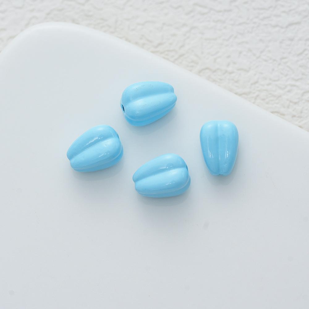 Alloy Color Bud Diy Accessories Handmade Jewelry Tulip Flower Bead Separator Beaded Necklace Mobile Phone Chain Material