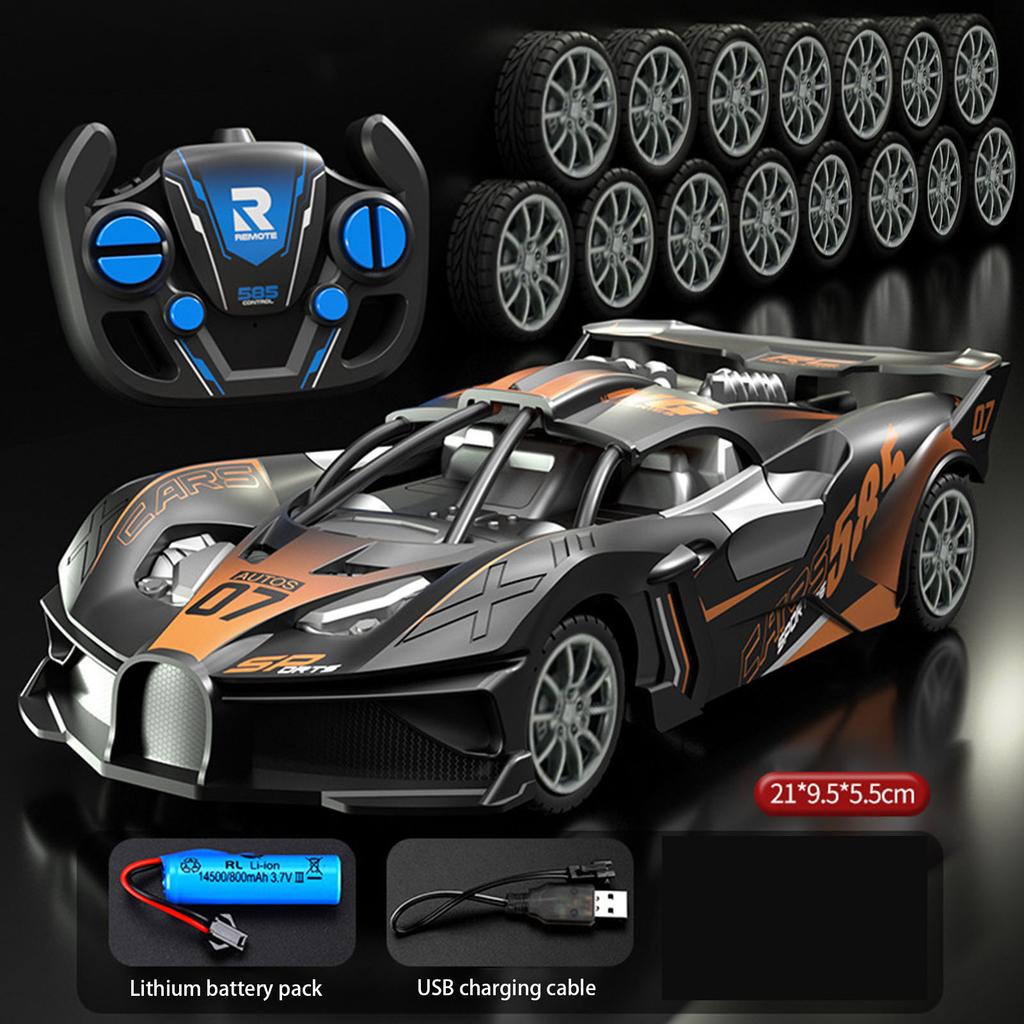 Electric High Speed Race Drift RC Cars Toy Fall-Resistant Shock-Absorbing RC Vehicle Toy for Kids Children's Day Birthday Gifts
