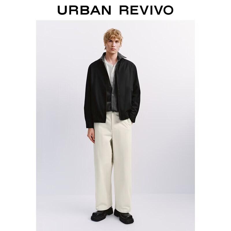 UR2026 Men s Stand-Collar Zipper Jacket M