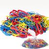405 Pcs Assorted Size Rubber Bands 0.68lbs Elastic Colored Rubber Bands for Office Supplies Rubberbands Bulk Mix Colors and Size with bag,Red (3-1/2