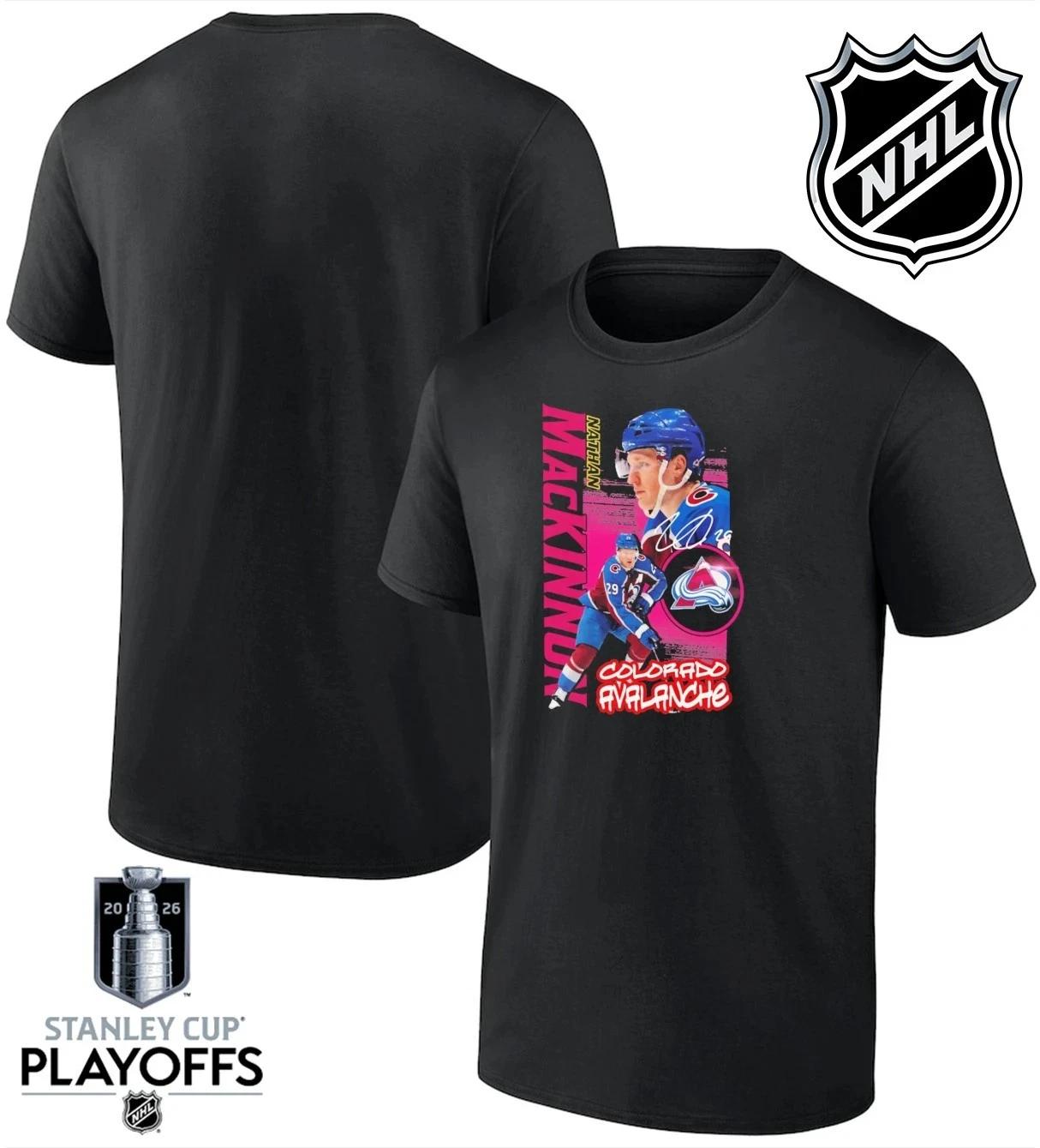 Футболка Nathan MacKinnon Colorado Avalanche Tribute Station 2026 S