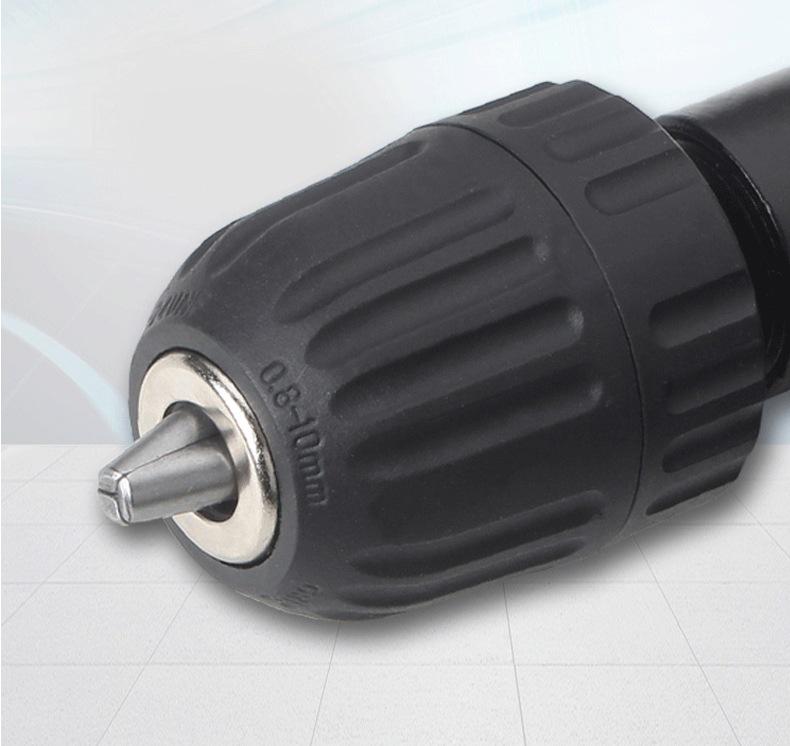 Elektrischer Winkelbohradapter mit Dreibackenfutter für enge Räume