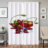 Home Interior Kitchen Curtains for Living Room 2 Pieces Blackout Curtains Door Curtain P-pokemon-n Partition Bedroom Decoration