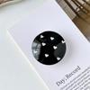Crystal Ball Glass Wind Mobile Phone Airbag Bracket Magnetic Attraction Removable Watching Drama Chasing Drama Support Frame Love Flower