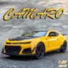 RUM1:24 Scale Chevrolet Camaro Alloy Car Model Light & Sound Effect Diecast Car Toys for Boys Baby Toys Birthday Gift Car Toys Kids Toys Car Model Car