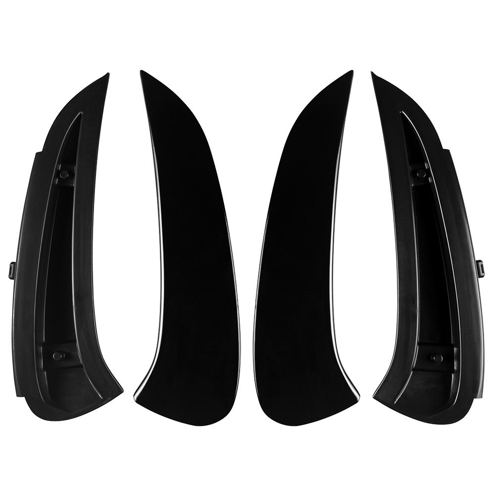Lábio Divisor Spoiler Lateral para Para-choque Traseiro para Mercedes Benz W206 Sedan S206 Wagon C200 C220 C300 C43 C63 AMG 2021 2022 2023+