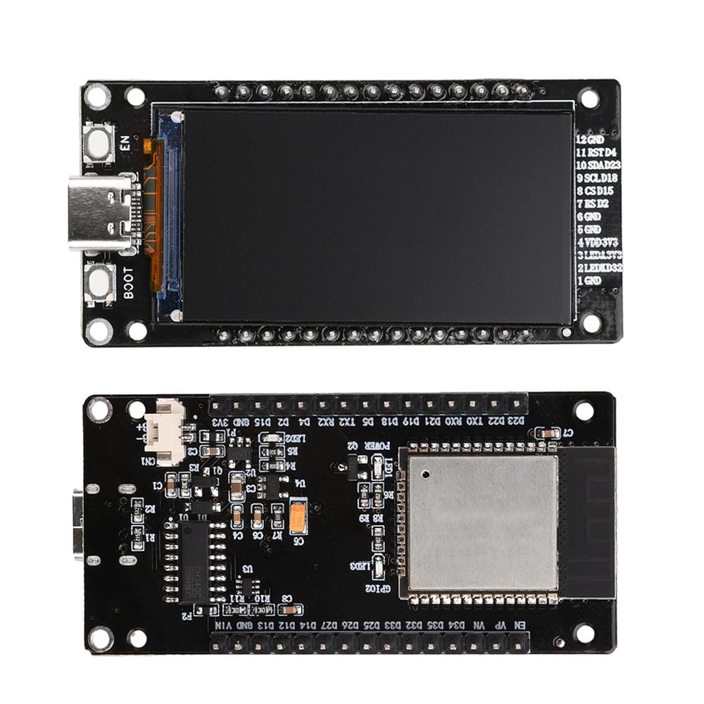 Esp32 1.9-inch 1.14-Inch Lcd Screen Wifi Bluetooth Development Board Onboard Esp-32 Module Type-C Interface