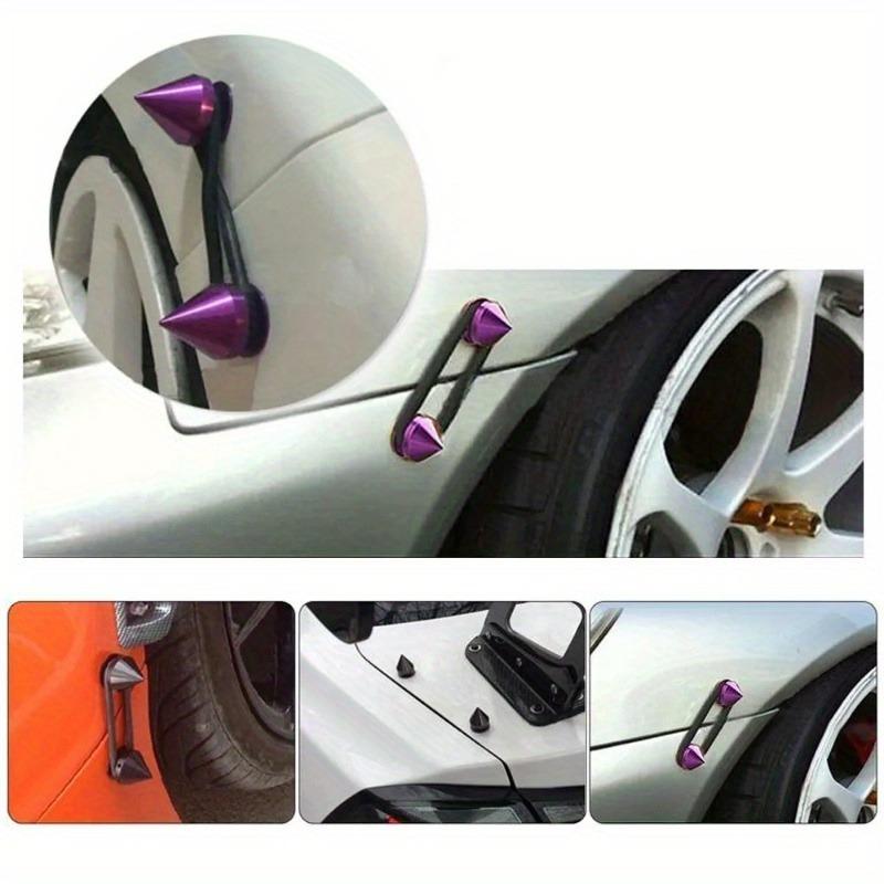 Universal Bil Auto Spets Främre Stötfångare Luckor Snabbfästen Muttrar Bult Legering Aluminium för De Flesta Bilar Lastbilar