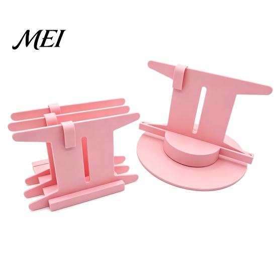 Thread Spool Swivel Base Quilt Binding Kit, Stable Fabric Strip Organizer with Storage Quilting Edge Trim Tool & Reel for Sewing And Art Projects