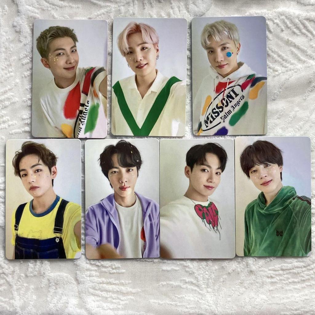[USED] BTS Fan Club Newsletter Survey JPFC Bonus Trading Cards (7 Cards)