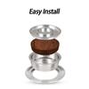 Innovative Coffee Tray Coffee Pods Converter Coffee Holder Coffee Pods Shell Stainless Steel Texture for Coffee Pods