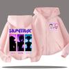 2025 Hot Funny Zip Up Sweatshirts Kpop Demon Hunters Hoodie Children Clothes Kid Girl Boy Sweatshirt Zipper Hoody Casual Top