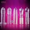 5 Pcs Men's Penis Covers Lengthen Delay Sex Products Finger Cock Ring Set Sex Toy