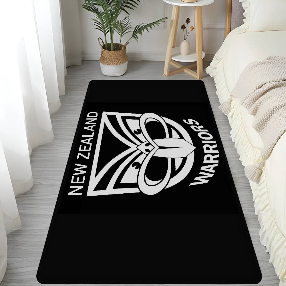 New Zealand Auckland Warriors Entrance Door Mat Washable Non-Slip Living Room Sofa Chairs Area Mat Kitchen Welcome Doormat