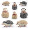 Detailed Forest Animal Hedgehog Models Crafted From Durable Pvc Perfect For Display And Play