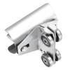 Stainless Steel Track Roller Wheel Trolley 24mm Pulley Diameter Cable Pulley Track Roller Wheel