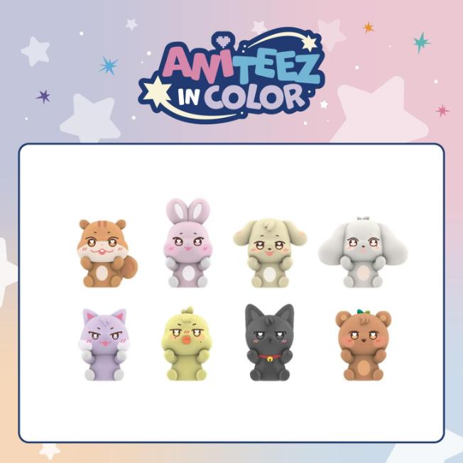 Предзаказ ATEEZ ANITEEZ IN COLOR Официальный MD Фигурка Love JJOONGrami
