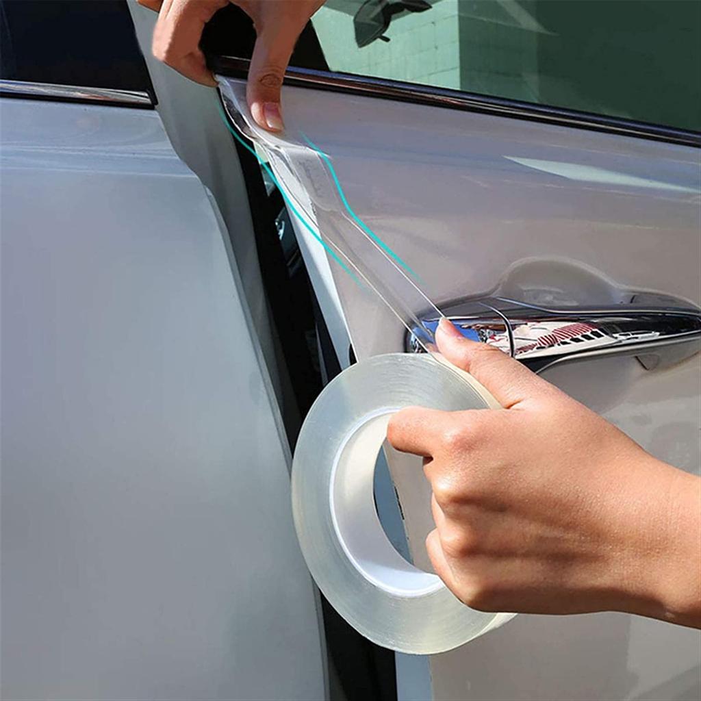 Universal Anti Scratch Transparent Tape Car Door Sill Sticker Edge Protector Auto Bumper Anti-Scratch