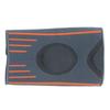 Elbow Brace Nylon Thickened Elastic Gray Orange Elbow Support for Outdoor Sports Basketball L