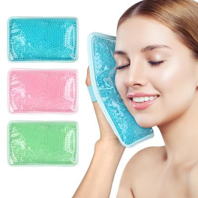 Cold and Hot Compress Gel Ball Ice Pack PVC Double-sided Pillow Cold and Hot Compress Heating Pack Strap Handheld Ice Pack Protective Gear