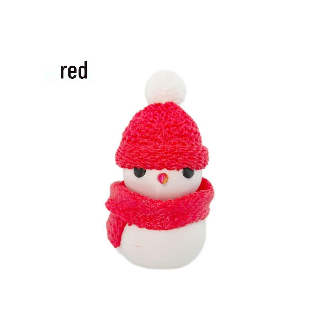 Popular Snowman Christmas Ornaments: Trendy Decompression Button Toys & Gifts