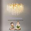 Nordic Modern Oval Crystal Chandelier